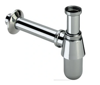 Półsyfon butelkowy chrom