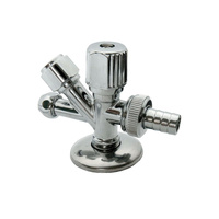 Zawór kombinowany 3-wyjścia 1/2`x3/4`x3/8`