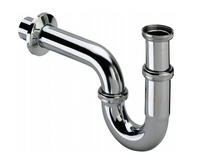Półsyfon rurowy chrom