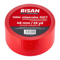 Taśma do otuliny  50mb x 48/50 mm czerwona