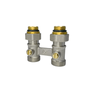 Moduł przył.grzejnika V prosty 3/4` +nypel  /lornetka/