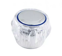 Pokrętło do baterii primula - niebieskie