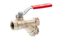 ARCO zawór z filtrem skośnym do wody 1" rączka SENA