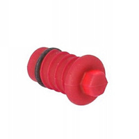 PEX korek prób szczelności ciśnienia rury 16 czerwony