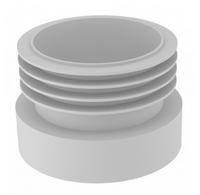 Złącze wc gumowe proste