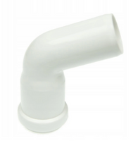 Kanalizacja PP kolano fi  40 67° białe