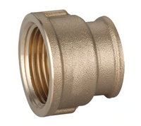 Mufa mosiężna redukcyjna  1/2`x3/8 GW-GW`