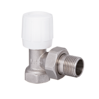 Zawór grzejnikowy  kątowy /zasilanie/ 1/2`