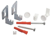 Komplet mocowań grzejnika stalowego C22 /z korkiem i odpow./ D110x2