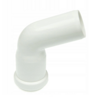 Kanalizacja PP kolano fi  32 67° białe