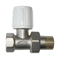 Zawór grzejnikowy  prosty /zasilanie/ 1/2`