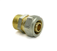 PEX skręcany złączka GZ 16x1/2` wzmocniona wydłużona