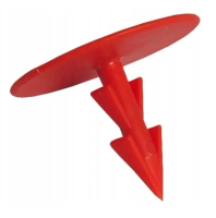 Klips do mocowania folii podłogowej Czerwony 200 szt.