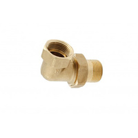 Śrubunek  mosiężny kątowy  1/2` z oringiem
