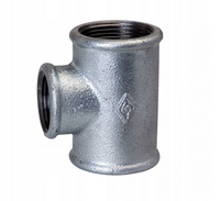 Ocynk gruby trójnik redukcyjny  6/4`x5/4`x6/4` GW