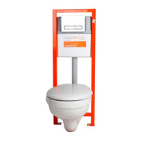 Stelaż  podtynkowy  do muszli wiszącej Aquafiori Economic /szer.400mm/