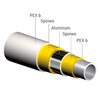 Rura wielowarstwowa PEX 32 PEX/AL/PEX  - sprzedawana na metry