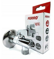 Zawór 1/2` x3/4`  kulowy z filtrem (Ferro - Z1234KF)