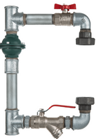Obejście/zestaw różnicowo -pompowy  2`  pionowy  /wysoki/