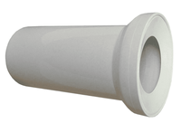 Sztucer - traper /przyłącze/ wc prosty biały L-250