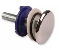 Zaślepka otworu zlewozmywaka chrom