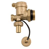 Zespół odpowietrzająco-spustowy do belki rozdzielacza 1″ czerwony