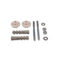 Komplet śrub mocowania umywalki  M10x140  /grube/