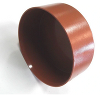 Kanalizacja PP zaślepka 200 pomarańczowa na bosy koniec