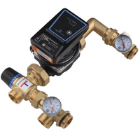 Zestaw mieszający z pompą elektroniczną MALEC 20-43st.C /przepływ 2,5m3/h, rozstaw 235mm/