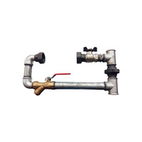 Obejście/zestaw różnicowo-pompowy 2` poziomy  /niski/