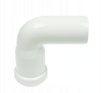 Kanalizacja PP kolano fi  32 90° białe