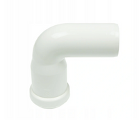Kanalizacja PP kolano fi  40 90° białe
