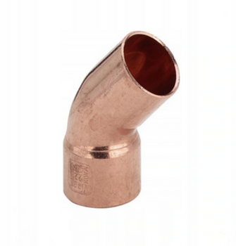 CU łuk 45 1m 35mm /nyplowy/