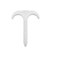 Hak podłogowy podwójny wbijany w beton  9x77