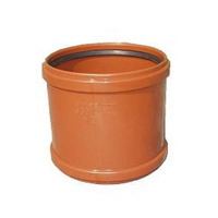 Kanalizacja PP złączka /mufa przesuwna/ fi 110 pomarańczowa