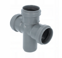 Kanalizacja PP czwórnik fi  50/50/50 90°