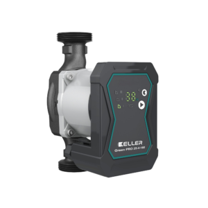 Pompa elektroniczna c.o. Keller Green Pro 25/40 /śrubunki + kabel zasil./Pompa elektroniczna c.o. Keller Green Pro 25/40 /śrubunki + kabel zasil./