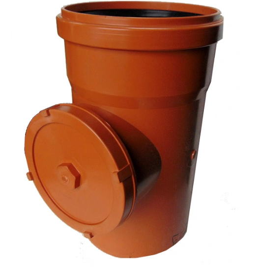 Kanalizacja PP rewizja /czyszczak/ fi 200 pomarańczowa Kanalizacja PP rewizja /czyszczak/ fi 200 pomarańczowa
