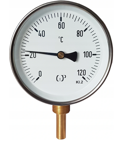 Termometr tarczowy pionowy /63mm/ -radialny