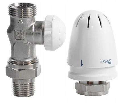 Herz zestaw do ogrzew.podłog. RTL 1/2`  mini prosty /głow.+zawór/  1920123