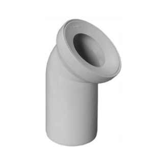 Kolano wc 110/45 białeKolano wc 110/45 białe