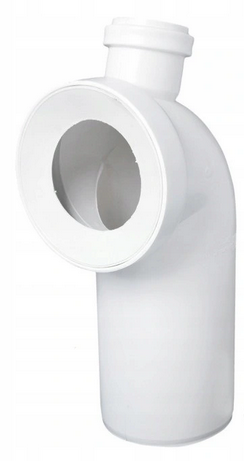 Kolano wc 110/90 z wyjściem 50 białeKolano wc 110/90 z wyjściem 50 białe