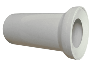 Sztucer - traper /przyłącze/ wc prosty biały L-150Sztucer - traper /przyłącze/ wc prosty biały L-150