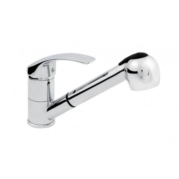 Bateria Vena zlewozmywakowa stojąca z wyciąganym natryskiem chrom /gł.40mm/ Bateria Vena zlewozmywakowa stojąca z wyciąganym natryskiem chrom /gł.40mm/