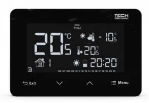 Tech sterownik pokojowy  ST-293v3 czarnyTech sterownik pokojowy  ST-293v3 czarny