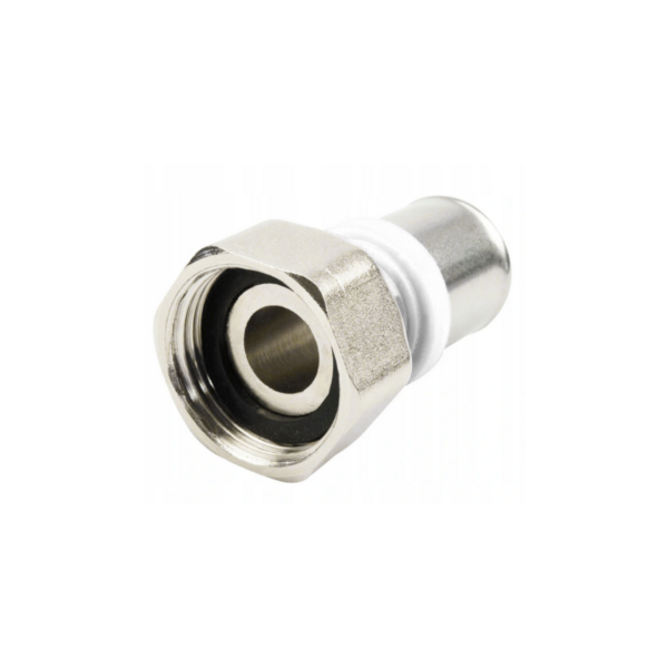 PEX zaciskany / zaprasowywany śrubunek GW 16x1/2` PEX zaciskany / zaprasowywany śrubunek GW 16x1/2`