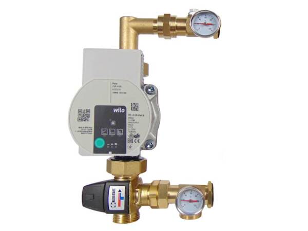 Grupa mieszająca Esbe 20-50st.C Kvs 3,4/przepływ 3,4m3/h/ z pompą Wilo /rozstaw 235mm/ Grupa mieszająca Esbe 20-50st.C Kvs 3,4/przepływ 3,4m3/h/ z pompą Wilo /rozstaw 235mm/