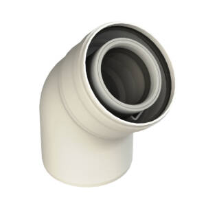 Almeva Lik Kolano DN 60/100 45stAlmeva Lik Kolano DN 60/100 45st