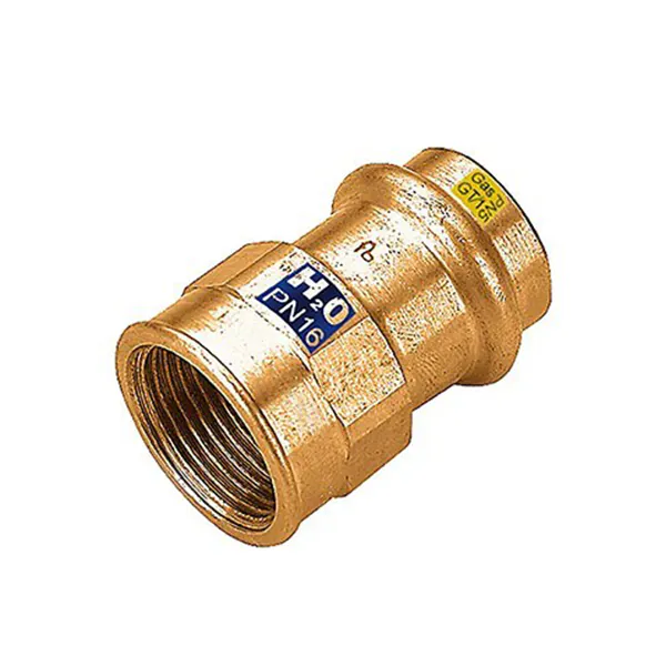 CU zacisk/zapras  złączka    15x1/2` GW - woda i gaz